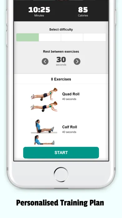 Foam Roller Moves स्क्रीनशॉट