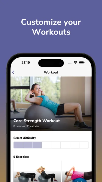 Stability Ball Workout Guide Ekran Görüntüleri