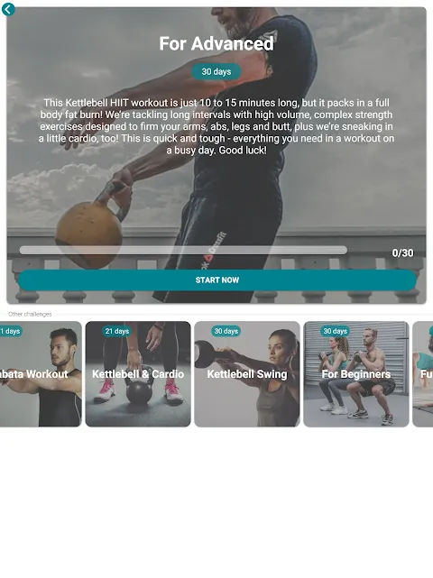 Kettlebell Ekran Görüntüleri