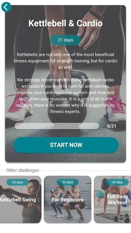 Kettlebell Ekran Görüntüleri