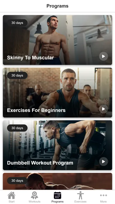 Ảnh chụp màn hình của Skinny to Muscular - Challenge