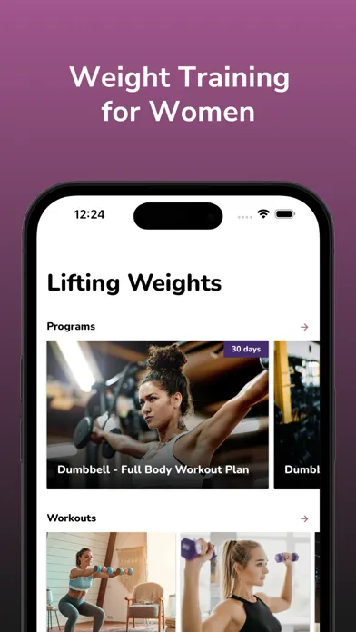 Capturas de pantalla de Lifting Weights for Women