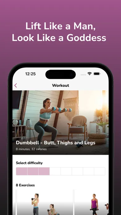 Capturas de pantalla de Lifting Weights for Women