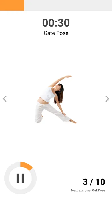 Yoga Workout Challenge應用截圖