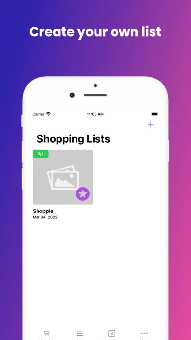 ภาพหน้าจอของ Shoppielist - Grocery and more