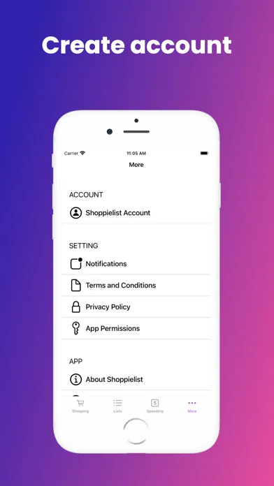 ภาพหน้าจอของ Shoppielist - Grocery and more