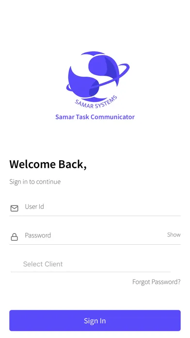 Capturas de pantalla de Samar Task Communicator