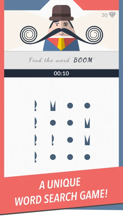Mr. Mustachio : Word Search Screenshots