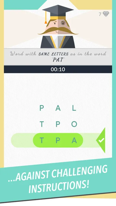 Mr. Mustachio : Word Search Screenshots