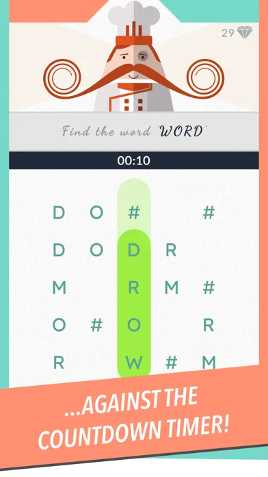 Mr. Mustachio : Word Search Screenshots