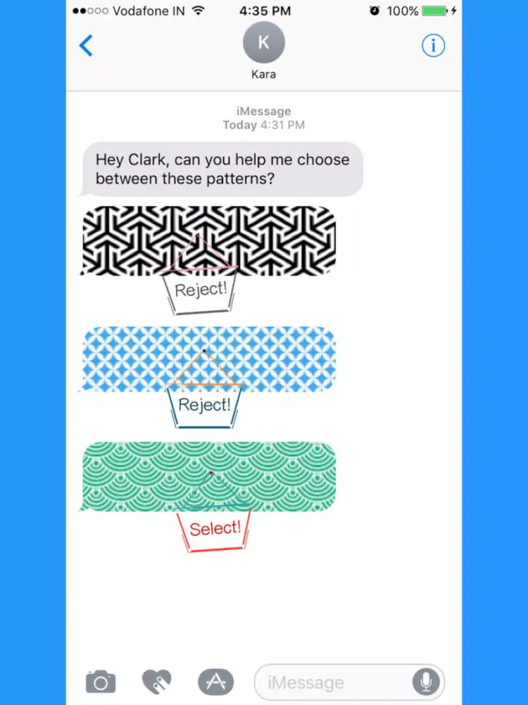 Hang a Sign! II (Light Gray/Bright Blue) iPad  سکرین شاٹس