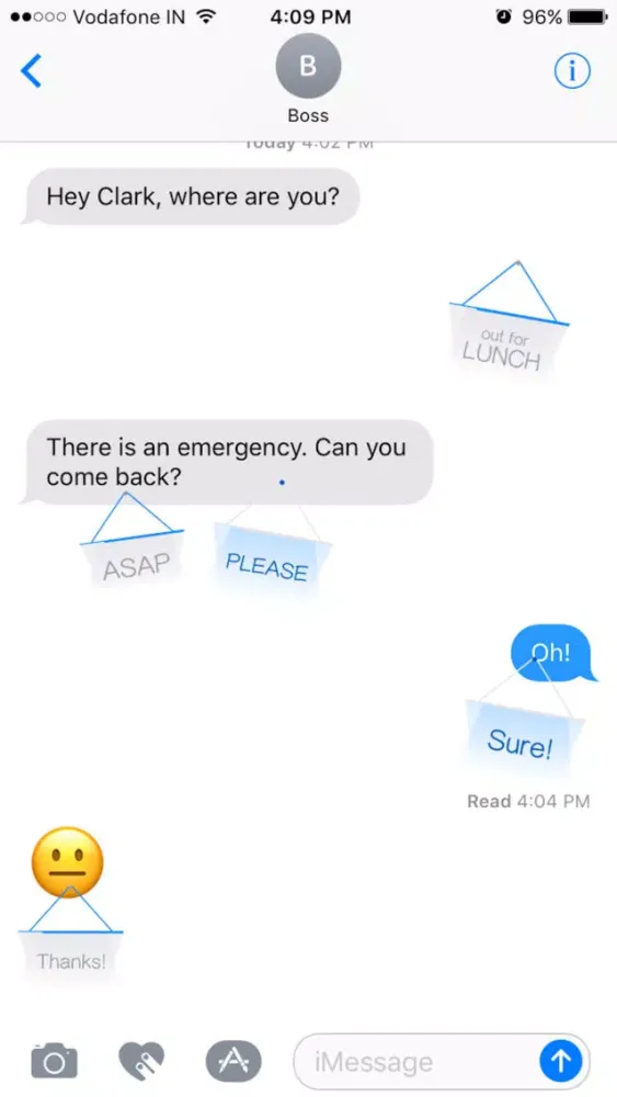 Hang a Sign! (Dull Blue/Yellow) Screenshots