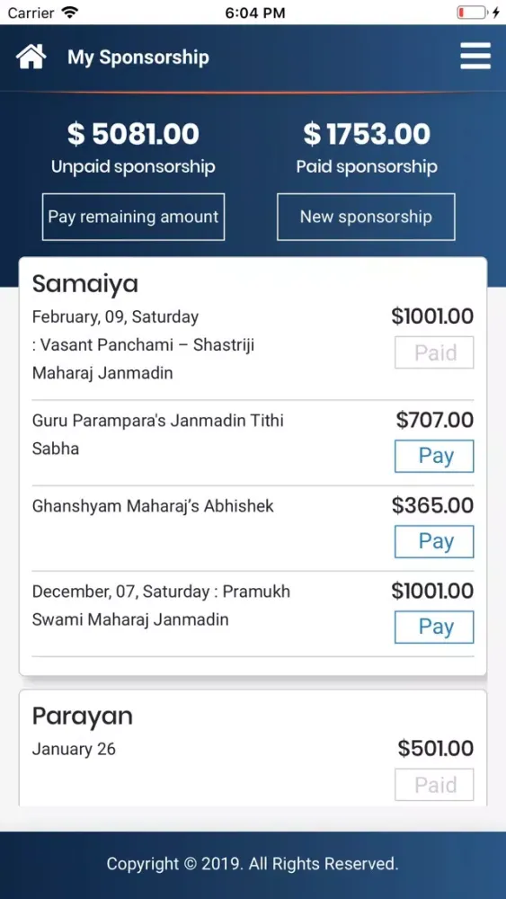 Tangkapan layar Samarpan
