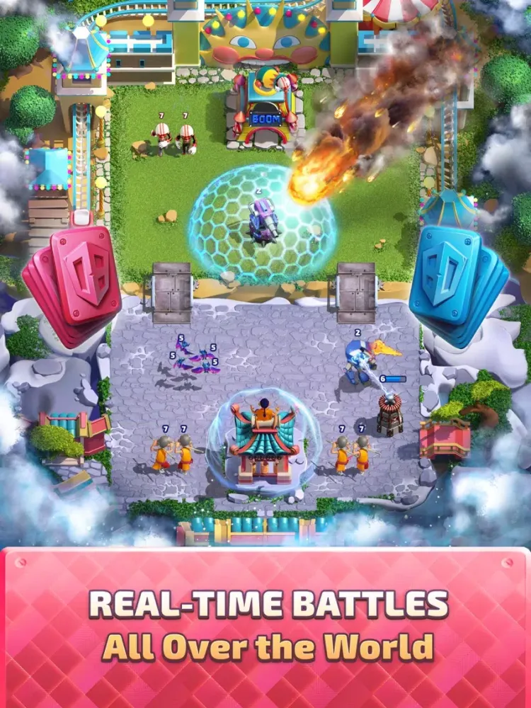 Скриншоты Boom Day: card battle iPad 