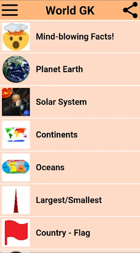General Knowledge - World GK Screenshots