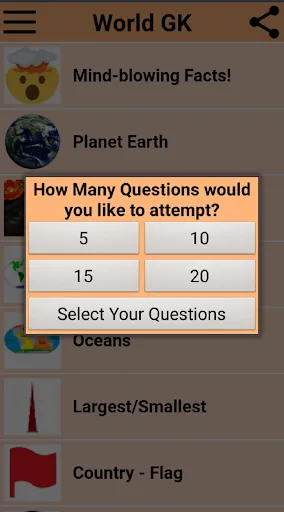 General Knowledge - World GK Screenshots