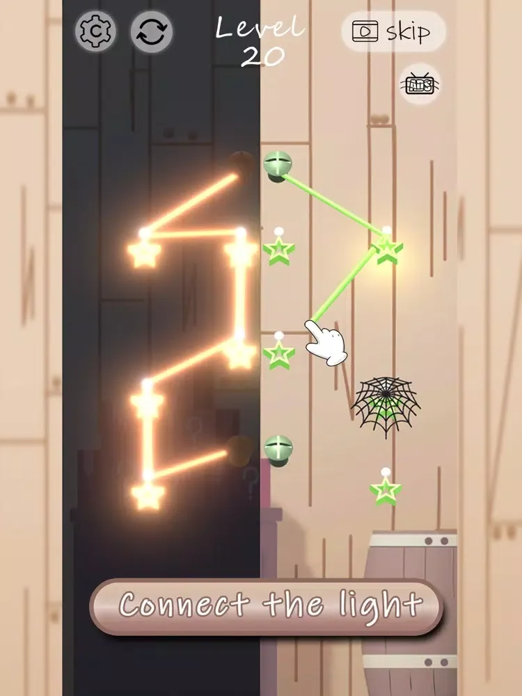 Ảnh chụp màn hình của Color Rope Line Puzzle iPad 