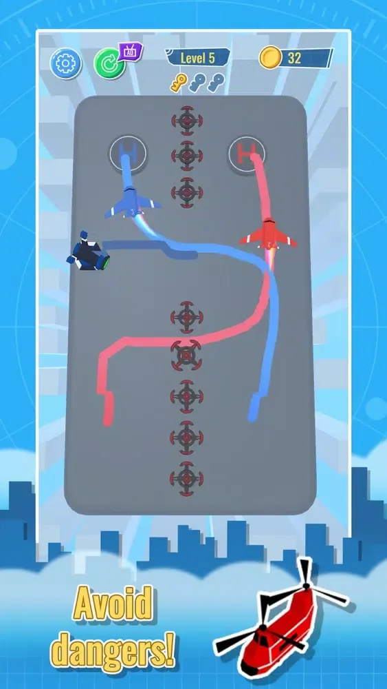 Flight Master -Line Puzzle 3D Ekran Görüntüleri