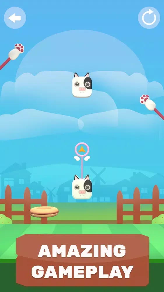 Cute Hoop Master:Classic Jump スクリーンショット
