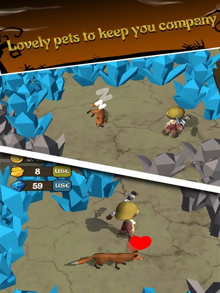 Ảnh chụp màn hình của Idle Mining Tycoon 3D iPad 