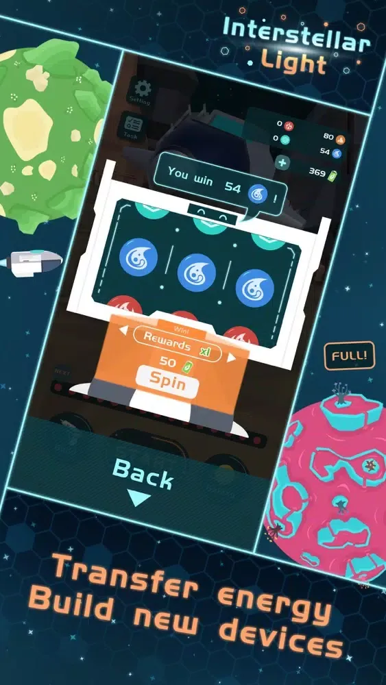 Interstellar Light-Save Planet Screenshots