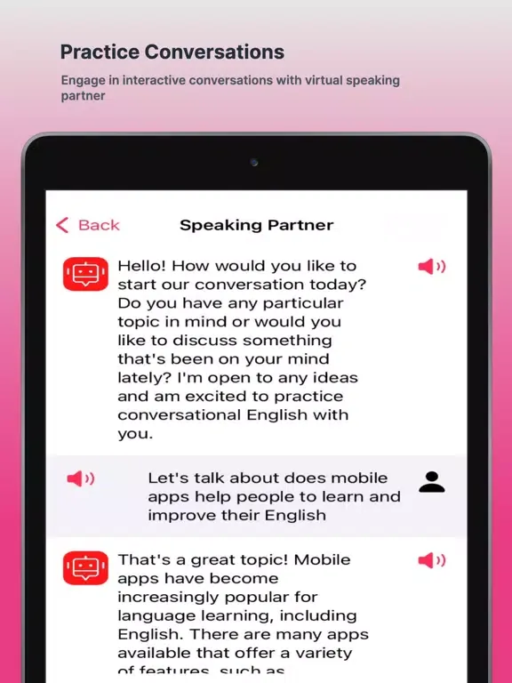 Capturas de pantalla de Learn English with LingoGenie iPad 