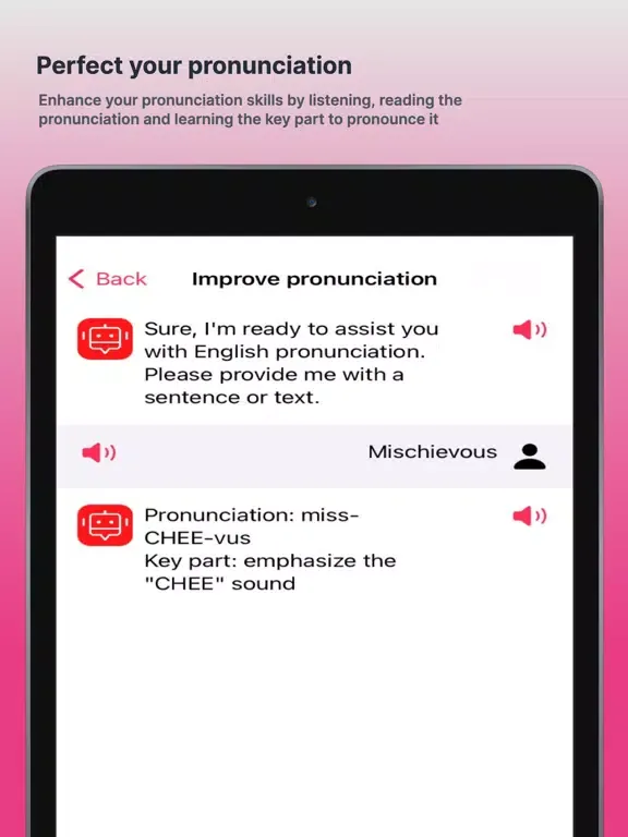 Capturas de pantalla de Learn English with LingoGenie iPad 