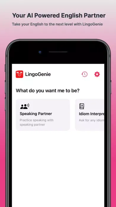 Capturas de pantalla de Learn English with LingoGenie