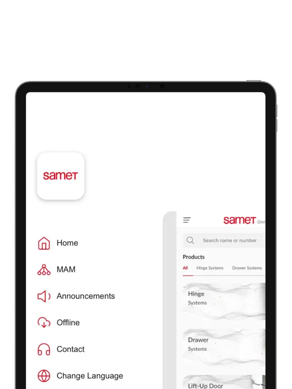 Samet Omni-Kit iPad  स्क्रीनशॉट