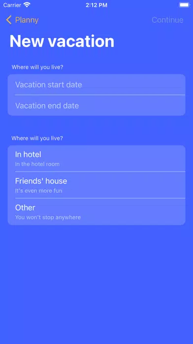 Planny – Your Holidays! スクリーンショット