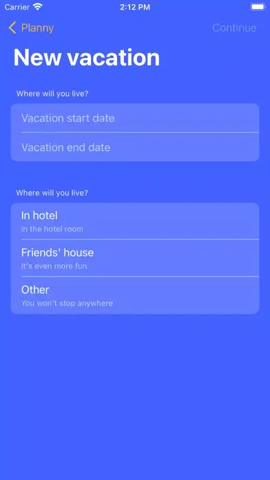 Planny – Your Holidays! スクリーンショット
