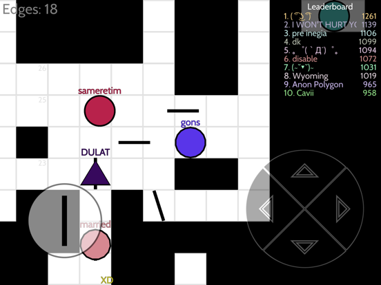 Captures d'écran de Gons.io iPad 