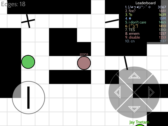 Captures d'écran de Gons.io iPad 