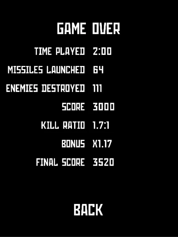 Captures d'écran de Bomb: A Modern Missile Command iPad 