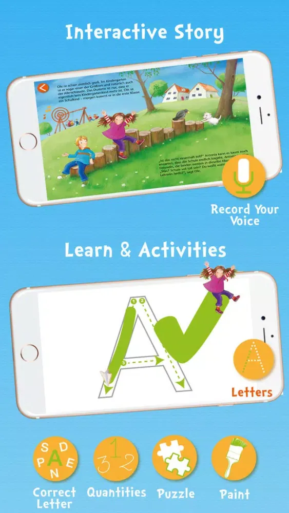 Antonia: Learn to write & math應用截圖