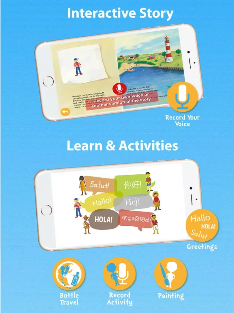 Message in a bottle - Story iPad 應用截圖