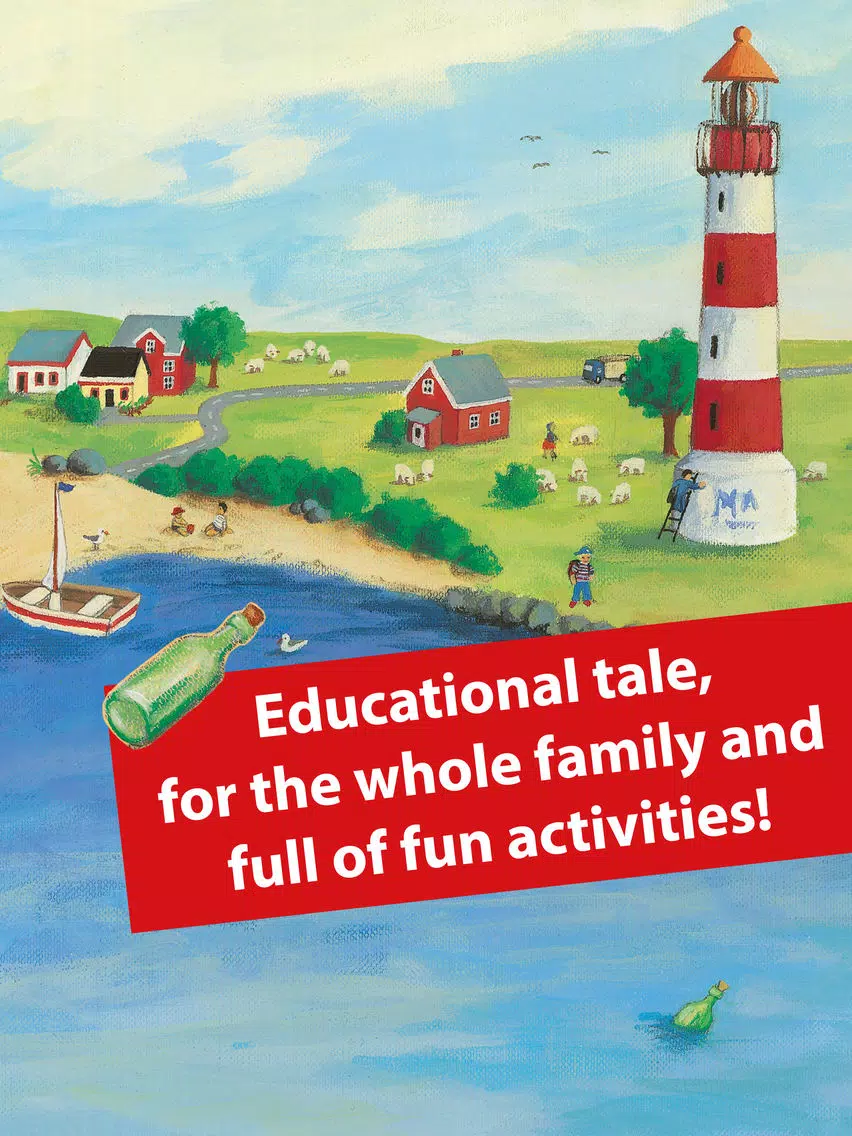 Message in a bottle - Story iPad  سکرین شاٹس