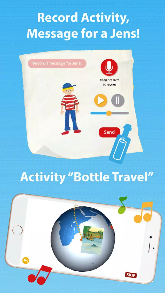 Message in a bottle - Story سکرین شاٹس