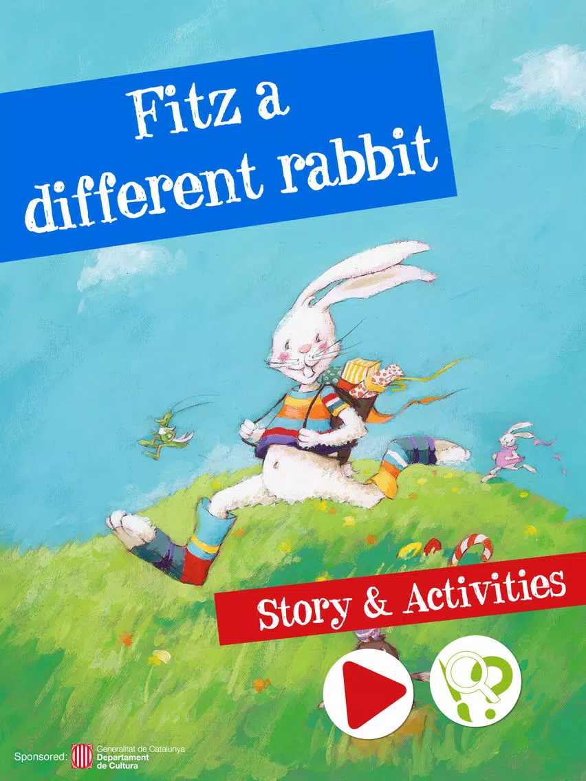 Fitz: a different Easter bunny iPad  স্ক্রিনশট