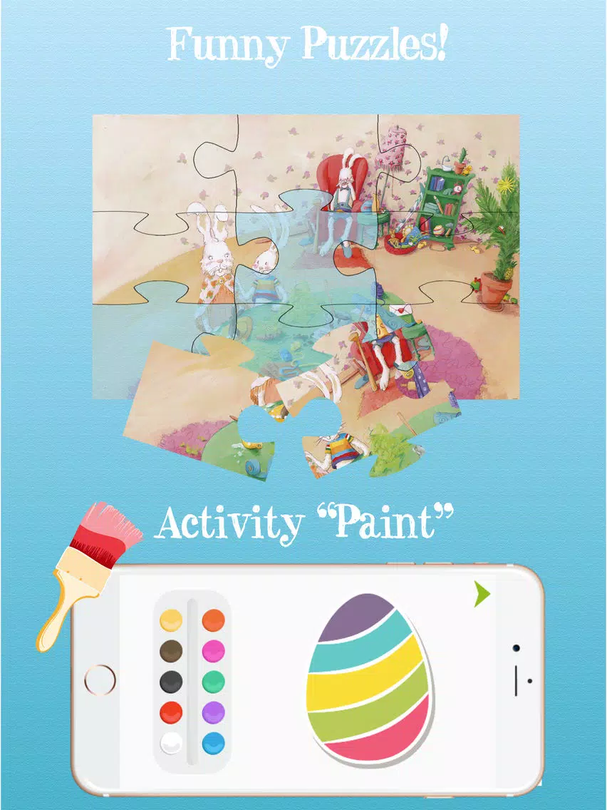 Fitz: a different Easter bunny iPad  স্ক্রিনশট