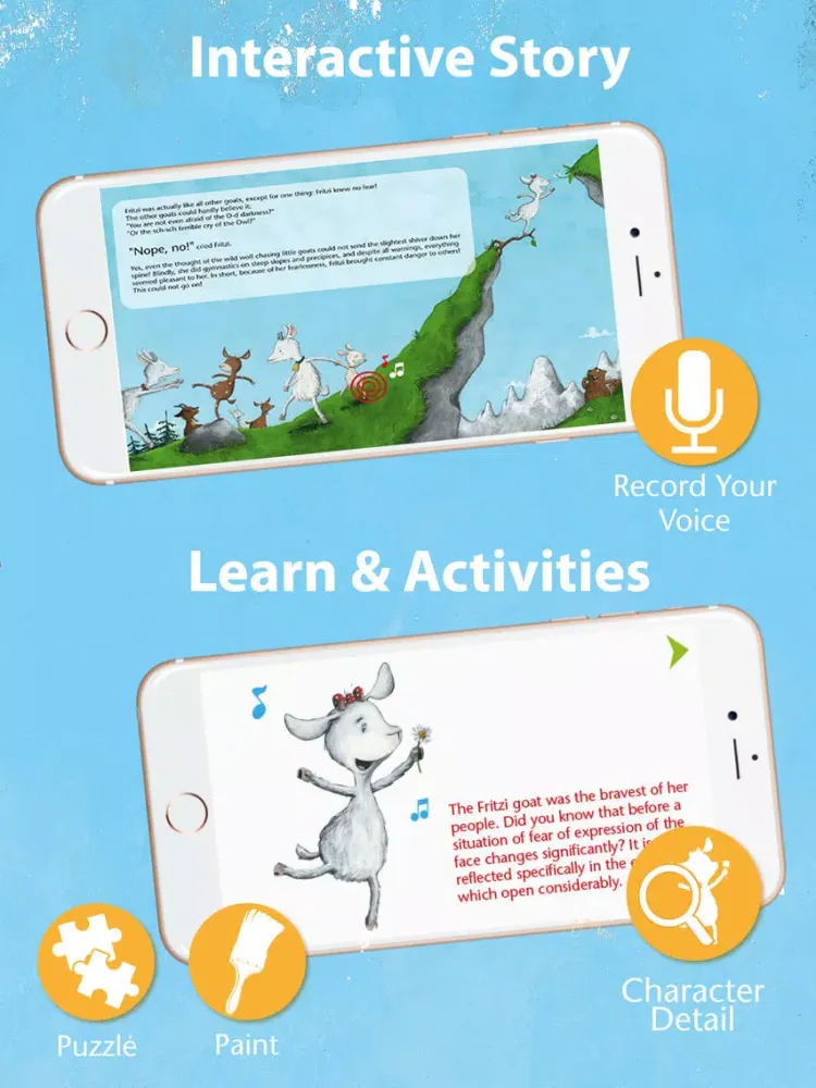 Fritzi: a goat with no fears iPad  Ekran Görüntüleri