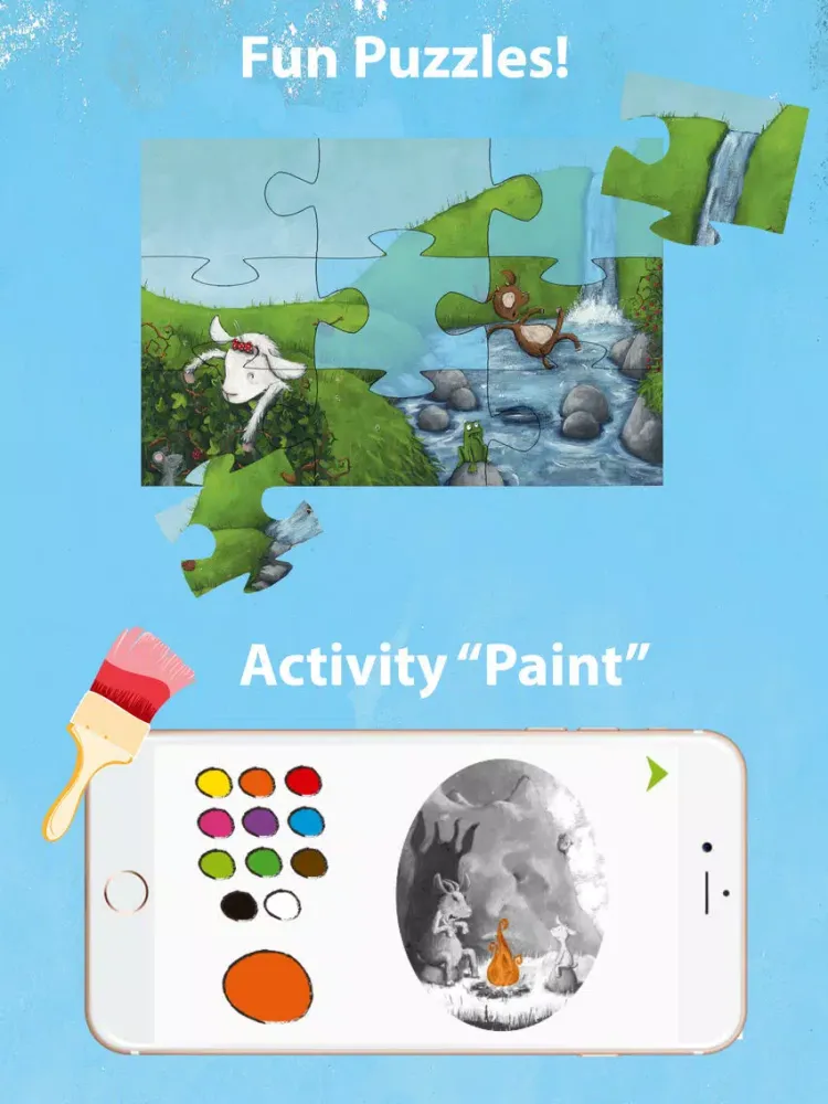 Fritzi: a goat with no fears iPad  Ekran Görüntüleri