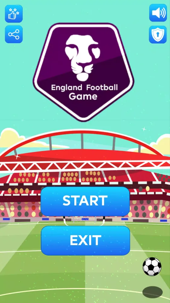 England Football Game स्क्रीनशॉट