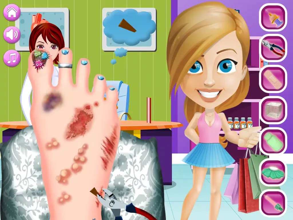 Captures d'écran de Little Foot Doctor iPad 