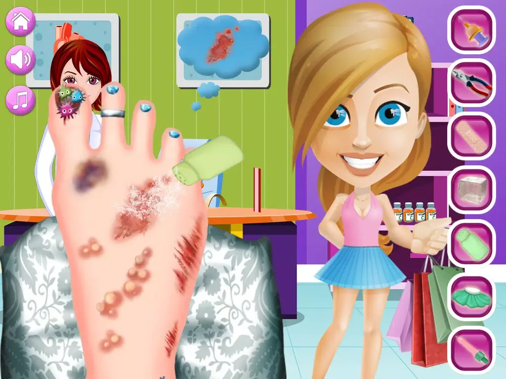 Captures d'écran de Little Foot Doctor iPad 