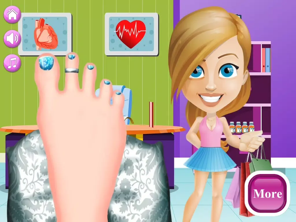 Captures d'écran de Little Foot Doctor iPad 