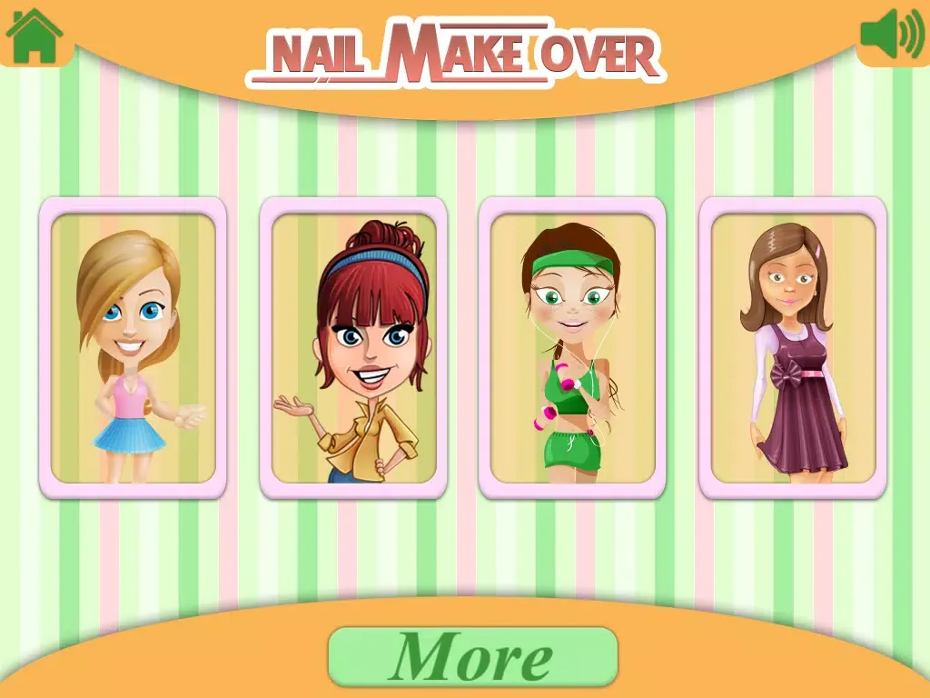 Tangkapan skrin Nail Art - Salon iPad 