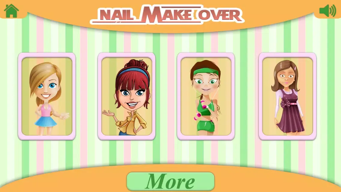 Tangkapan skrin Nail Art - Salon