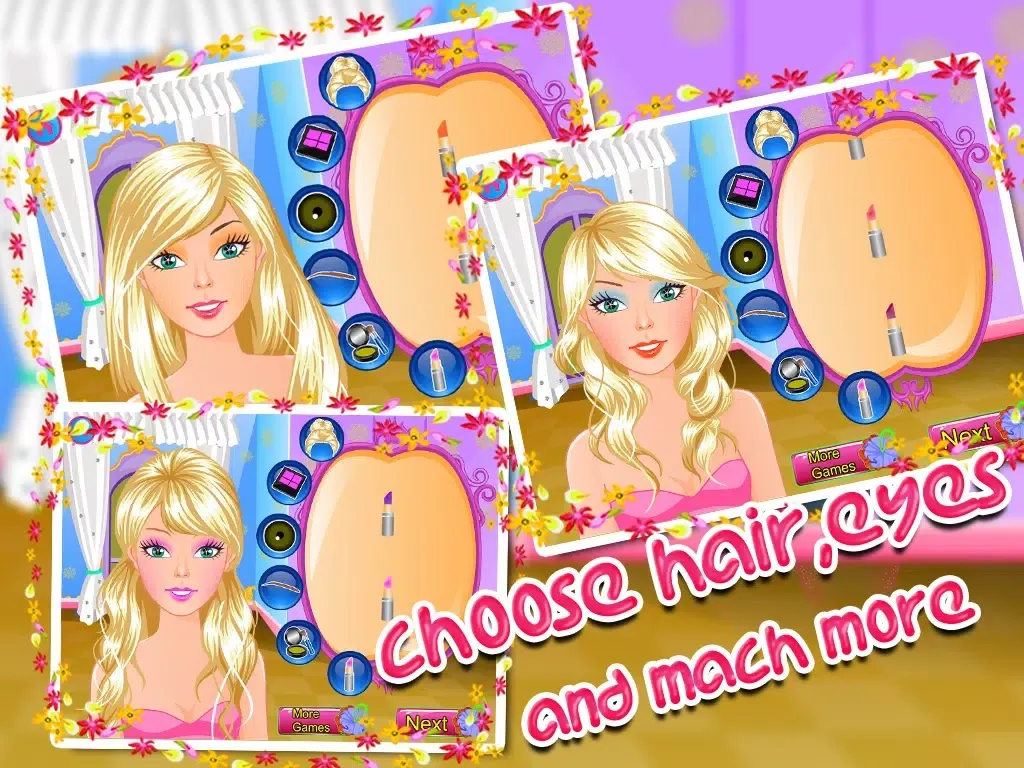 Captures d'écran de Princess Bathing Spa - Makeover,Make Up,Dress Up,Salon Games iPad 