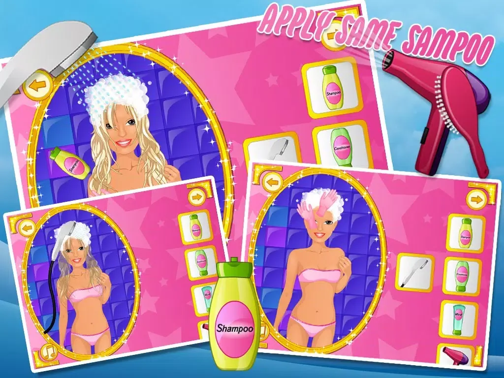 Capturas de pantalla de Princess Hair Spa - Hairstyles,Makeover,DressUp Games iPad 